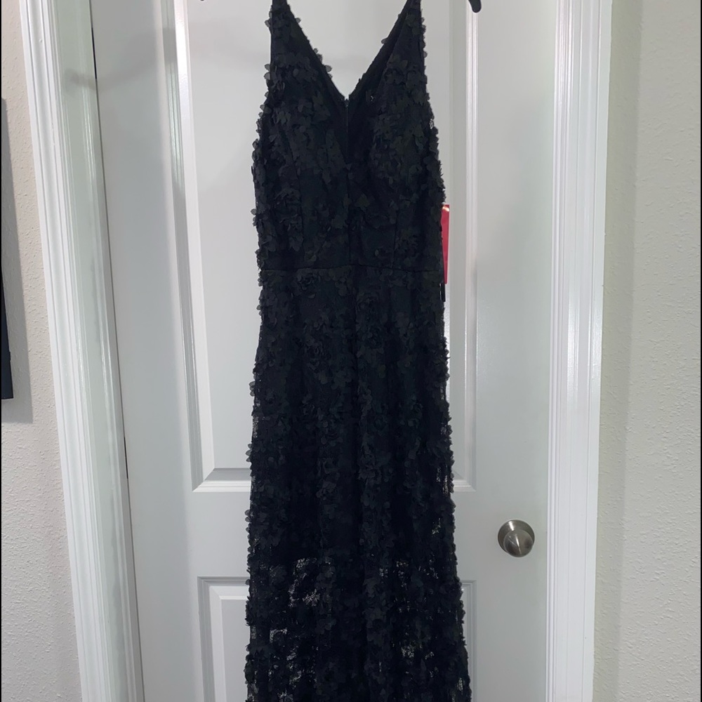 Women’s black formal gown